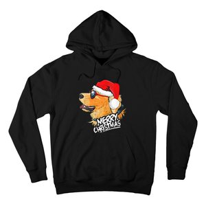 Golden Retriever Christmas Sweater Santa Xmas Dog  Hoodie