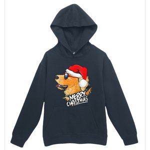 Golden Retriever Christmas Sweater Santa Xmas Dog  Urban Pullover Hoodie