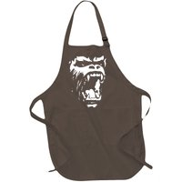 Gorilla Roar Cool Full-Length Apron With Pockets