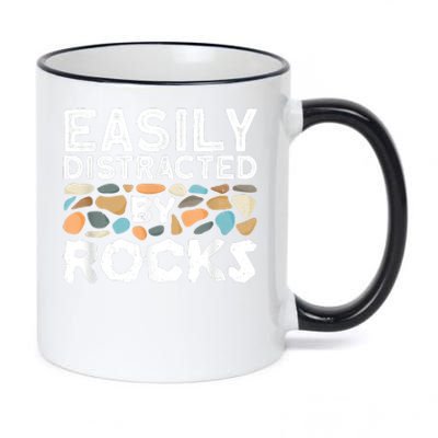 Geology , Rock Collector , Geologist Stone 11oz Black Color Changing Mug