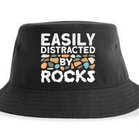 Geology , Rock Collector , Geologist Stone Sustainable Bucket Hat