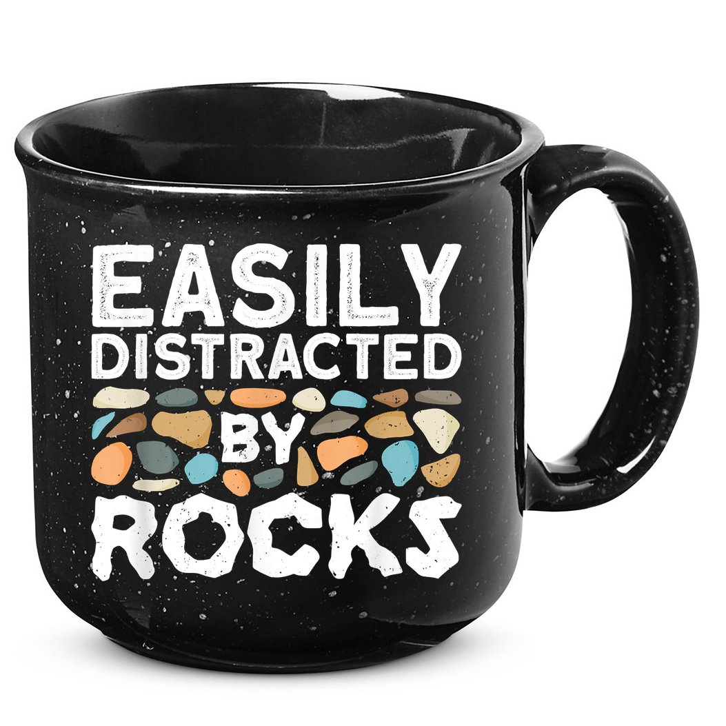 Geology , Rock Collector , Geologist Stone 15oz Campfire Ceramic Mug