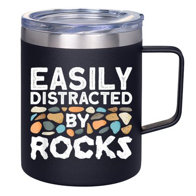 Geology , Rock Collector , Geologist Stone 12oz Stainless Steel Coffee Mug