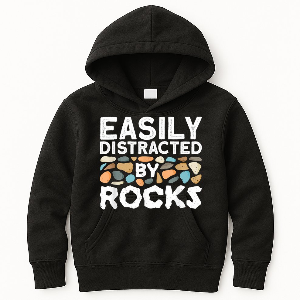 Geology , Rock Collector , Geologist Stone Kids Hoodie