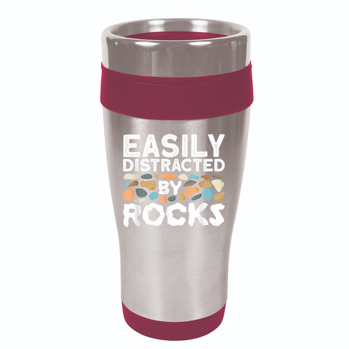 Geology , Rock Collector , Geologist Stone 16oz Travel Tumbler