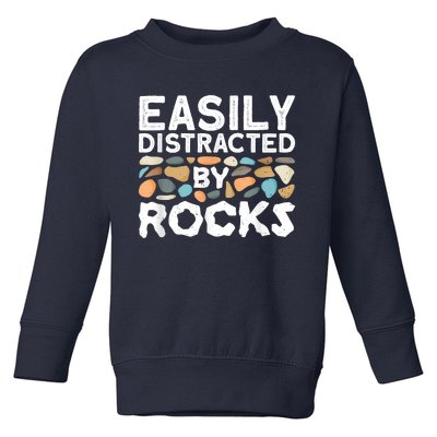 Geology , Rock Collector , Geologist Stone Toddler Sweatshirt