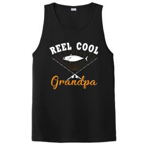 Great Reel Cool Grandpa Fishing Gift PosiCharge Competitor Tank