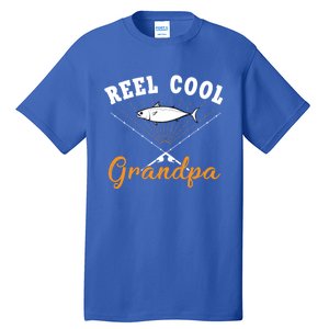 Great Reel Cool Grandpa Fishing Gift Tall T-Shirt