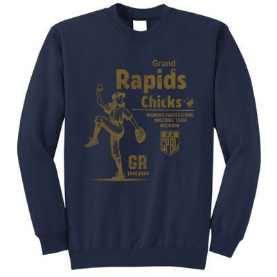 Grand Rapids Chicks Professional Women Baseball Tall Sweatshirt