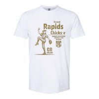 Grand Rapids Chicks Professional Women Baseball Softstyle CVC T-Shirt