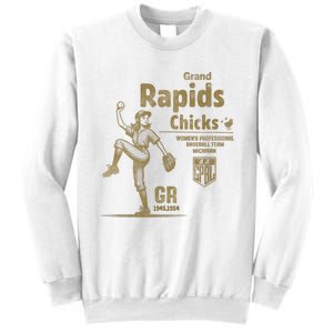 Grand Rapids Chicks Professional Women Baseball Sweatshirt