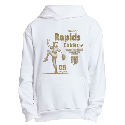 Grand Rapids Chicks Professional Women Baseball Urban Pullover Hoodie