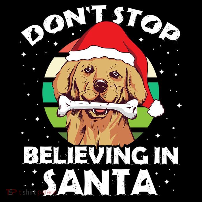Golden Retriever Christmas Gift Flatbill Hat