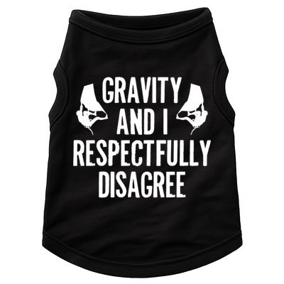 Gravity Rock Climbing Bouldering Climber Climb Mountain Funny Gift Doggie Tank
