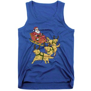 Golden Retriever Christmas Great Gift Tank Top