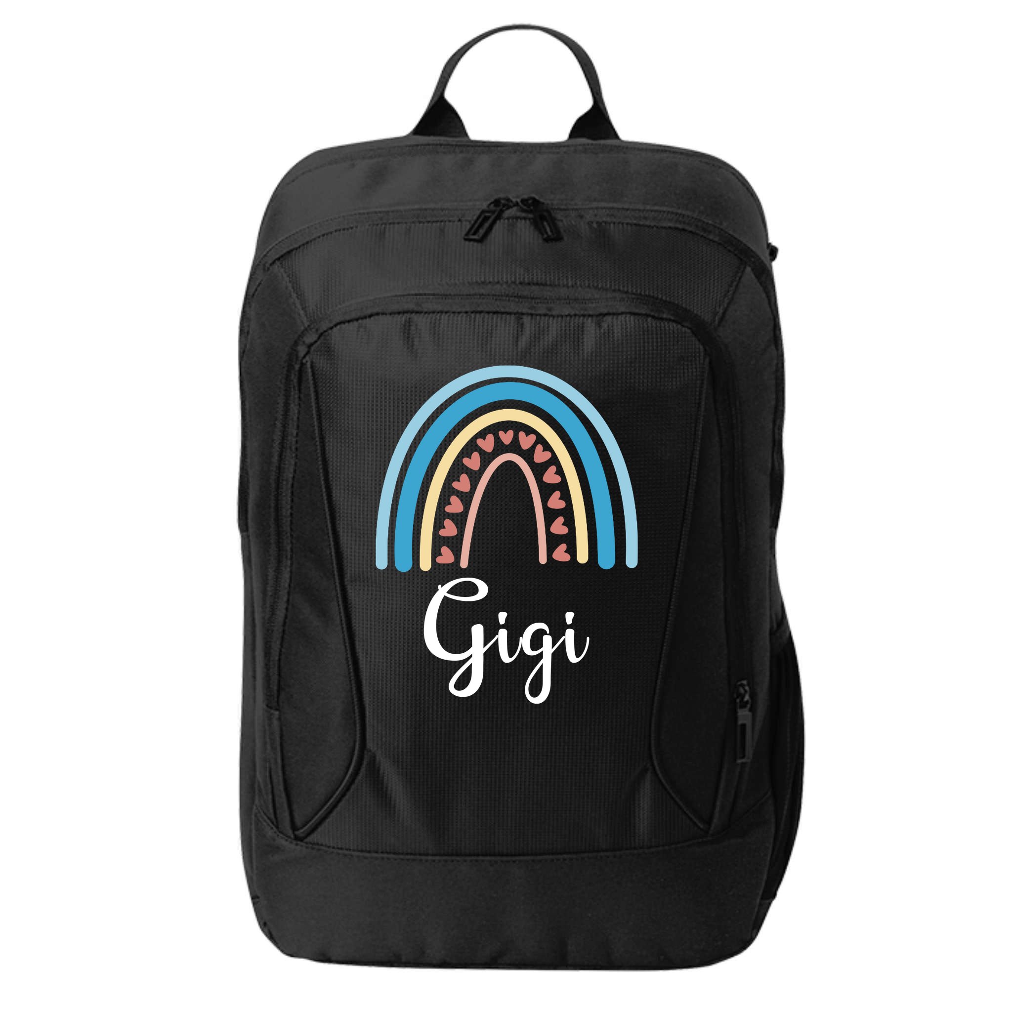 Gigi Rainbow Cute Gift For Grandma City Backpack