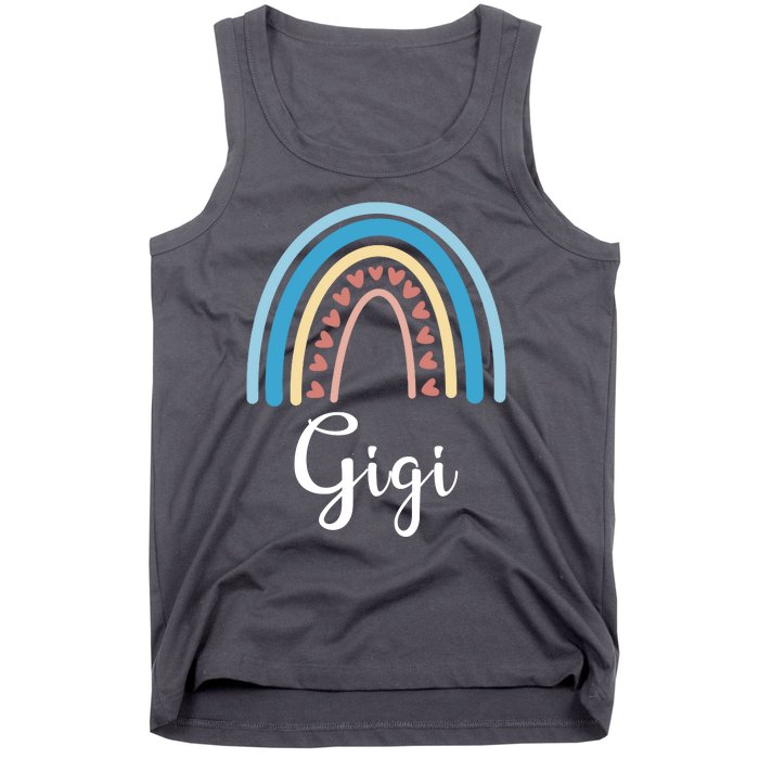 Gigi Rainbow Cute Gift For Grandma Tank Top