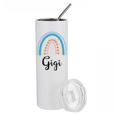 Gigi Rainbow Cute Gift For Grandma Stainless Steel Tumbler