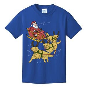 Golden Retriever Christmas Gift Kids T-Shirt