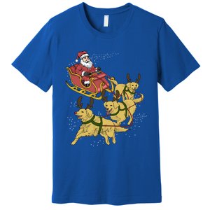 Golden Retriever Christmas Gift Premium T-Shirt