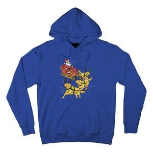 Golden Retriever Christmas Gift Tall Hoodie