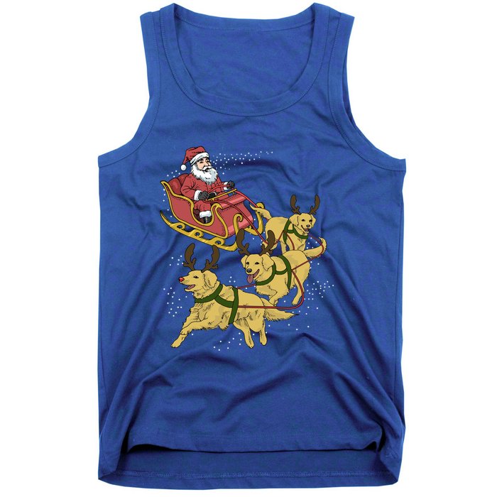 Golden Retriever Christmas Gift Tank Top