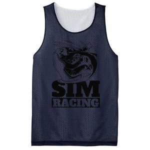 Gaming Racer Car Simulation Race Sim Racing Mesh Reversible Basketball Jersey Tank