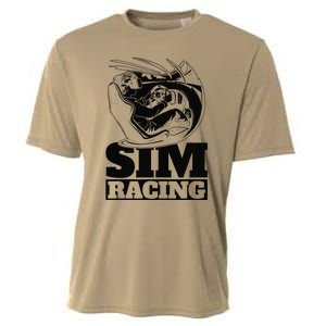 Gaming Racer Car Simulation Race Sim Racing Cooling Performance Crew T-Shirt