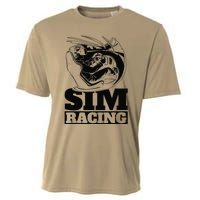 Gaming Racer Car Simulation Race Sim Racing Cooling Performance Crew T-Shirt