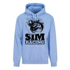 Gaming Racer Car Simulation Race Sim Racing Unisex Surf Hoodie