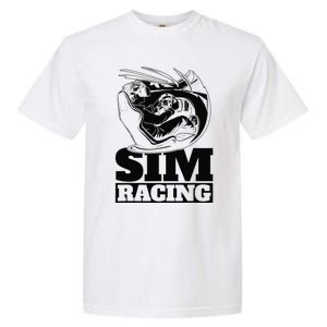 Gaming Racer Car Simulation Race Sim Racing Garment-Dyed Heavyweight T-Shirt