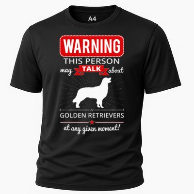 Golden Retriever Dog Breed Cooling Performance Crew T-Shirt