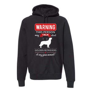 Golden Retriever Dog Breed Premium Hoodie