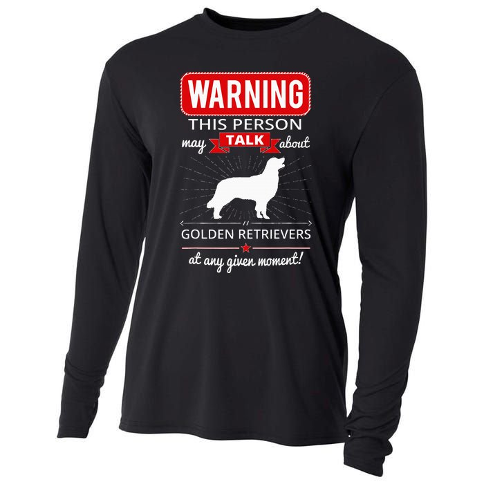 Golden Retriever Dog Breed Cooling Performance Long Sleeve Crew