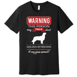 Golden Retriever Dog Breed Premium T-Shirt