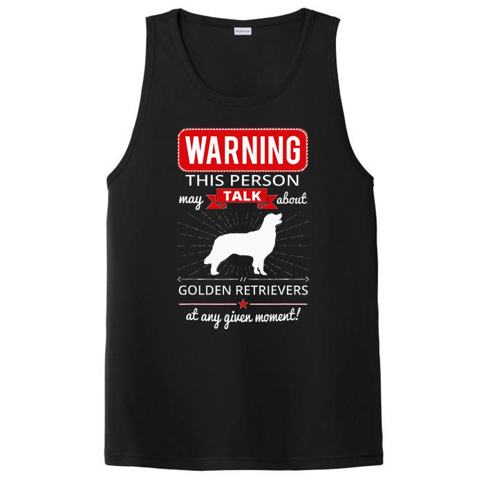 Golden Retriever Dog Breed PosiCharge Competitor Tank