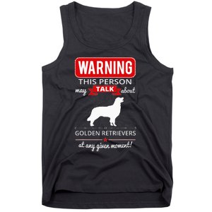 Golden Retriever Dog Breed Tank Top