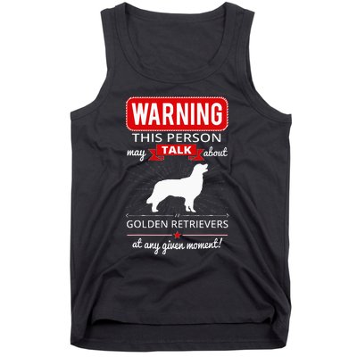 Golden Retriever Dog Breed Tank Top