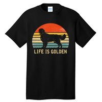 Golden Retriever Dog Life Is Golden Tall T-Shirt