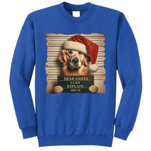 Golden Retriever Dogs Christmas Dear Santa I Can Explain Gift Sweatshirt