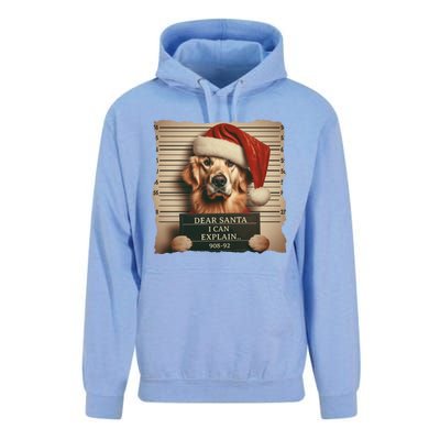 Golden Retriever Dogs Christmas Dear Santa I Can Explain Gift Unisex Surf Hoodie