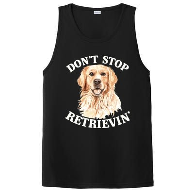 Golden Retriever Dog Golden Retriever DonT Stop Retrieving PosiCharge Competitor Tank