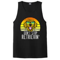 Golden Retriever DonT Stop Retrievin Distressed PosiCharge Competitor Tank