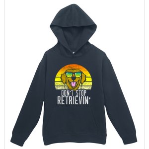 Golden Retriever DonT Stop Retrievin Distressed Urban Pullover Hoodie