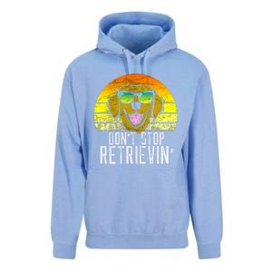 Golden Retriever DonT Stop Retrievin Distressed Unisex Surf Hoodie