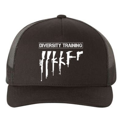 Guns Rifles Diversity Training Yupoong Adult 5-Panel Trucker Hat