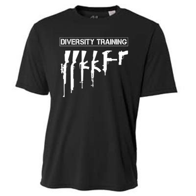 Guns Rifles Diversity Training Cooling Performance Crew T-Shirt