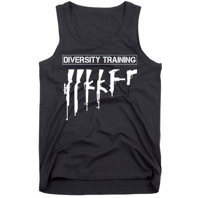 Guns Rifles Diversity Training Tank Top