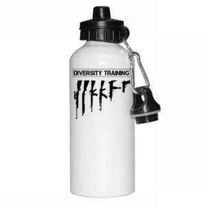 Guns Rifles Diversity Training Aluminum Water Bottle