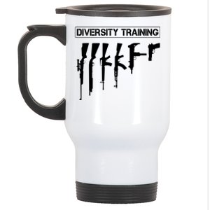 Guns Rifles Diversity Training Stainless Steel Travel Mug